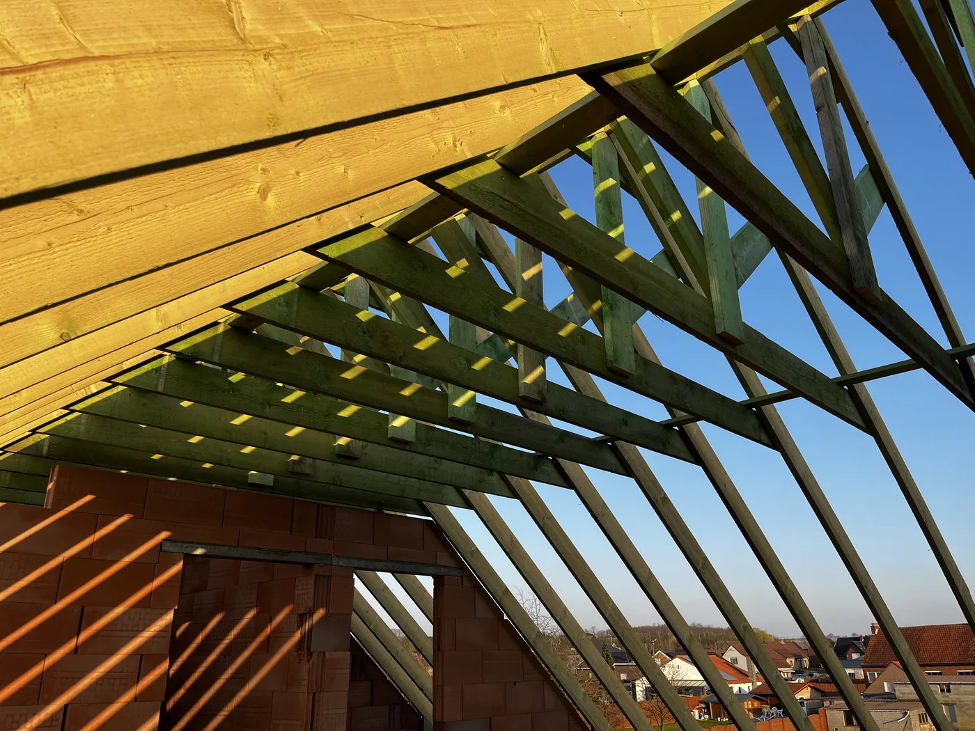 Sporenconstructie bij nieuwbouw